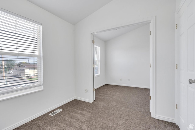 1747 S 750 E, Orem, UT 84097 - carpeted empty room with lofted ceiling and baseboards