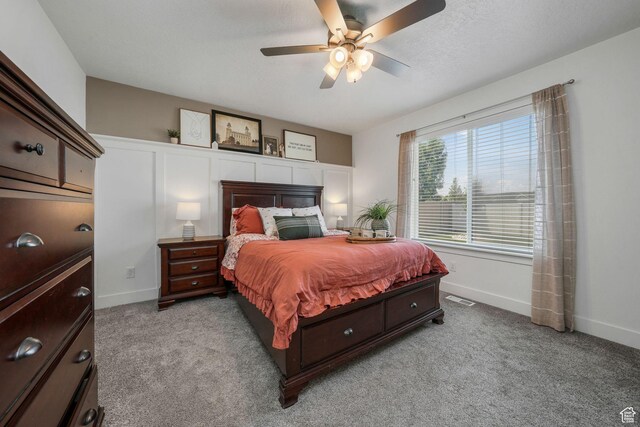 893 N 300 W, Santaquin, UT 84655 - bedroom featuring light carpet and ceiling fan