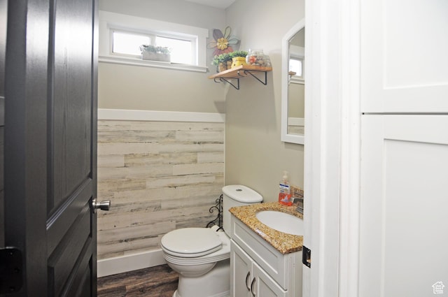 2857 W 2250 N, Clinton, UT 84015 - half bath featuring vanity and wood finished floors
