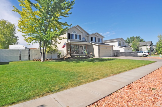 2857 W 2250 N, Clinton, UT 84015 - view of front of home featuring concrete driveway and covered porch