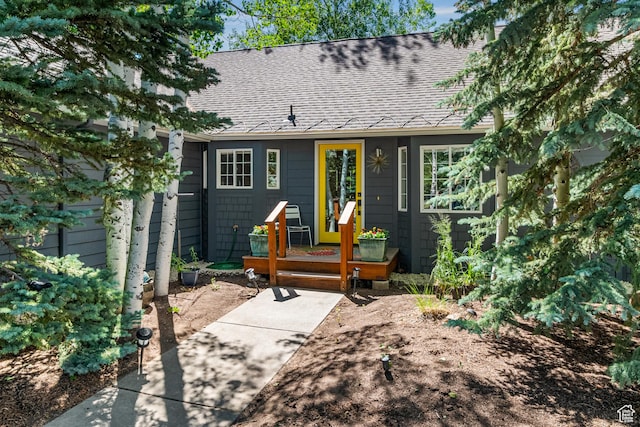 2442 Lily Langtry Ct, Park City, UT 84060 - view of front of house featuring a shingled roof