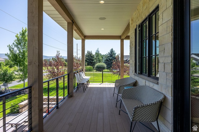 905 S Coldwater Way, Midway, UT 84049 - view of wooden porch