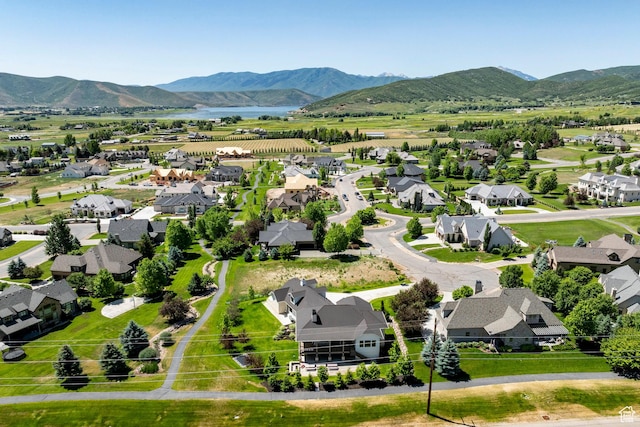 905 S Coldwater Way, Midway, UT 84049 - aerial view of residential area featuring mountains