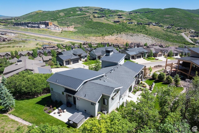 13202 N Alexis Dr, Heber City, UT 84036 - aerial view of residential area with a mountainous background