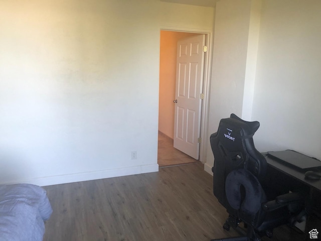 115 S 1100 E, Salt Lake City, UT 84102 - office area featuring wood finished floors and baseboards
