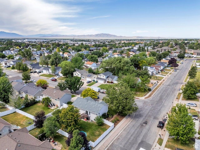 1666 N 160 W, Layton, UT 84041 - aerial perspective of suburban area with mountains
