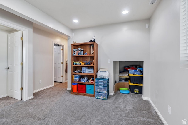 1666 N 160 W, Layton, UT 84041 - recreation room with carpet and recessed lighting