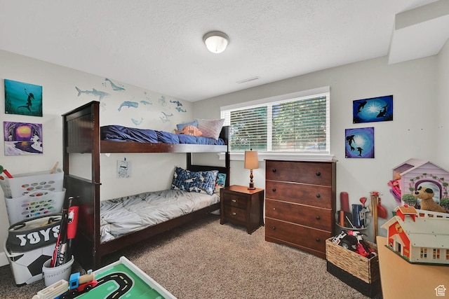 604 W 1750 N, Clinton, UT 84015 - carpeted bedroom featuring a textured ceiling