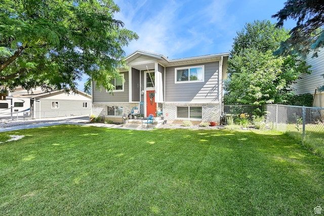 604 W 1750 N, Clinton, UT 84015 - bi-level home with brick siding