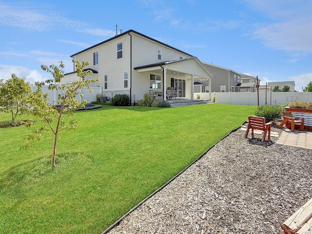 998 W 850 S, Springville, UT 84663 - back of house with a patio and stucco siding