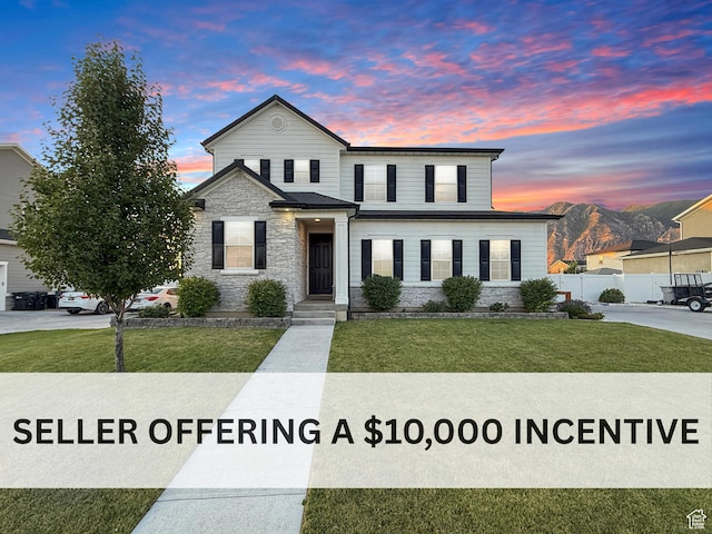 998 W 850 S, Springville, UT 84663 - traditional home featuring stone siding