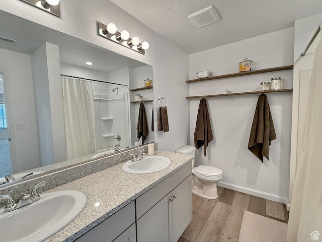 998 W 850 S, Springville, UT 84663 - bathroom with wood finished floors and double vanity