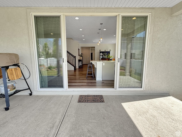 998 W 850 S, Springville, UT 84663 - property entrance featuring stucco siding and a sink