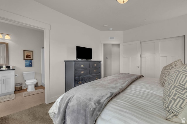 1043 S 500 E Unit G304, Heber City, UT 84032 - bedroom with a closet, carpet, and ensuite bathroom