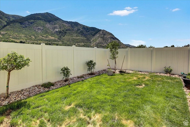 1978 N 840 E, North Ogden, UT 84414 - fenced backyard with a mountain view