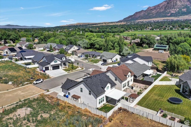 1978 N 840 E, North Ogden, UT 84414 - aerial view of residential area with a mountainous background