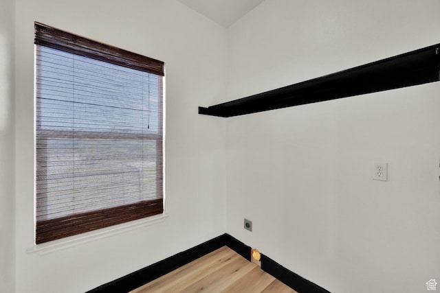 3482 E Kennekuk Cir, Eagle Mountain, UT 84005 - unfurnished room with light wood-type flooring and baseboards