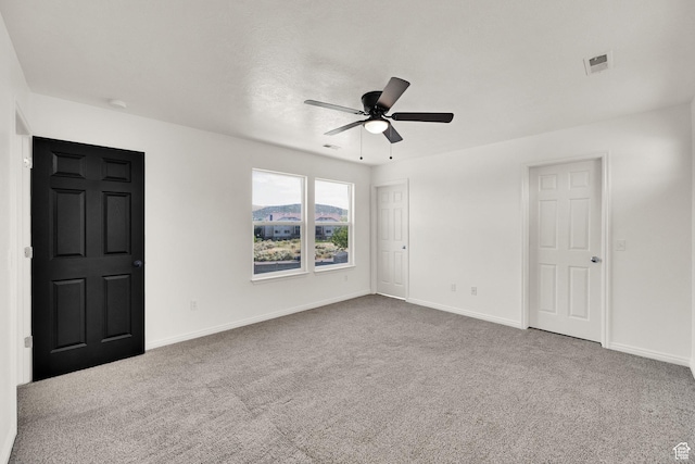 3482 E Kennekuk Cir, Eagle Mountain, UT 84005 - unfurnished bedroom with carpet flooring and ceiling fan