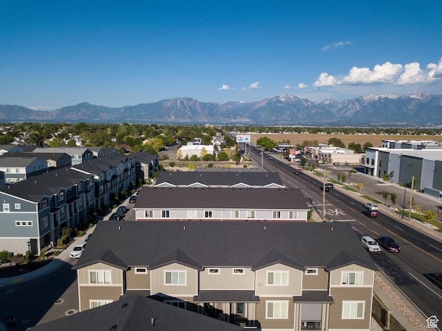 4721 W Talavara Way S, Kearns, UT 84118 - aerial perspective of suburban area featuring mountains