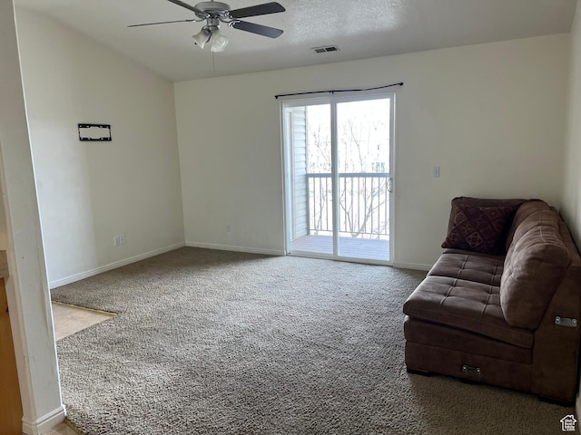 8228 N Cedar Rd Unit 11, Eagle Mountain, UT 84005 - unfurnished room with ceiling fan and carpet
