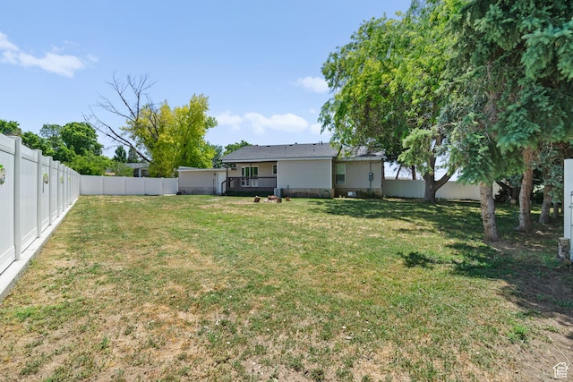 2234 W 300 N, West Point, UT 84015 - view of fenced backyard