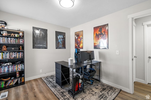 2234 W 300 N, West Point, UT 84015 - home office featuring wood finished floors and baseboards
