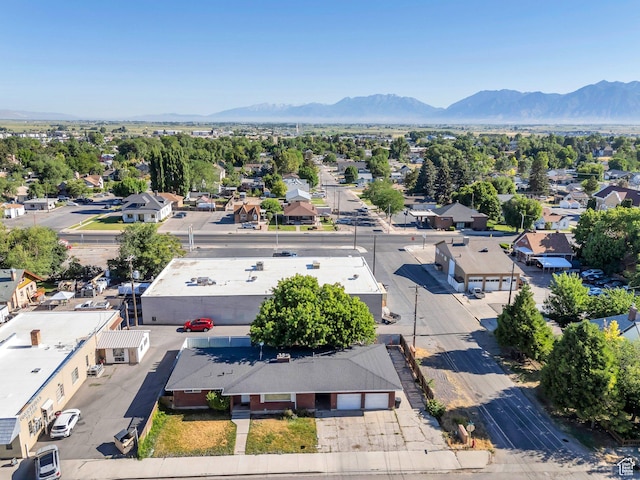 197 E Utah Ave, Payson, UT 84651 - aerial view of residential area with a mountain backdrop