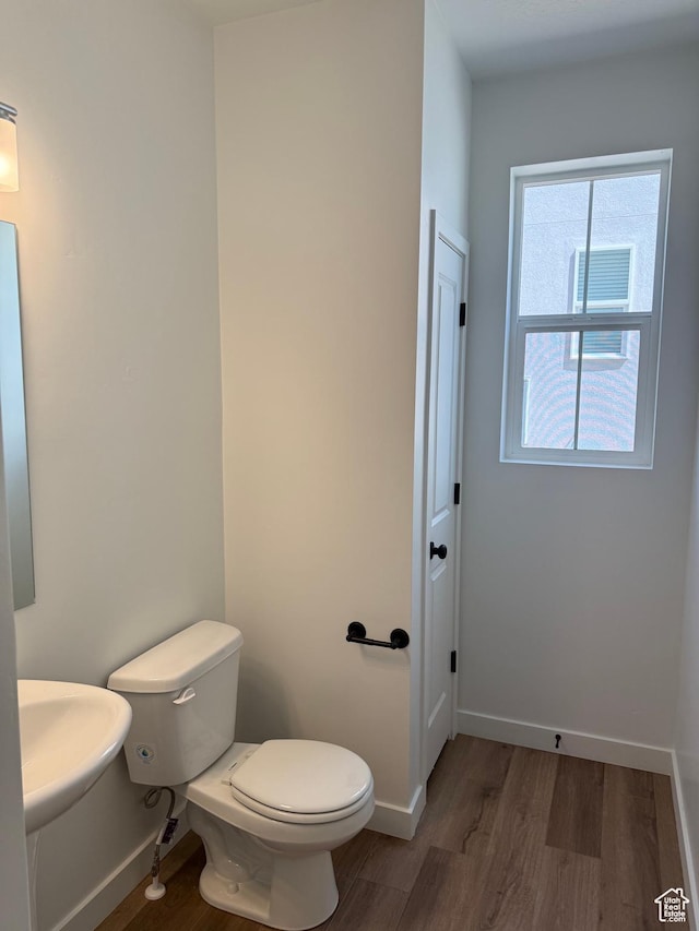 274 N 825 W, Clearfield, UT 84015 - bathroom with wood finished floors and toilet