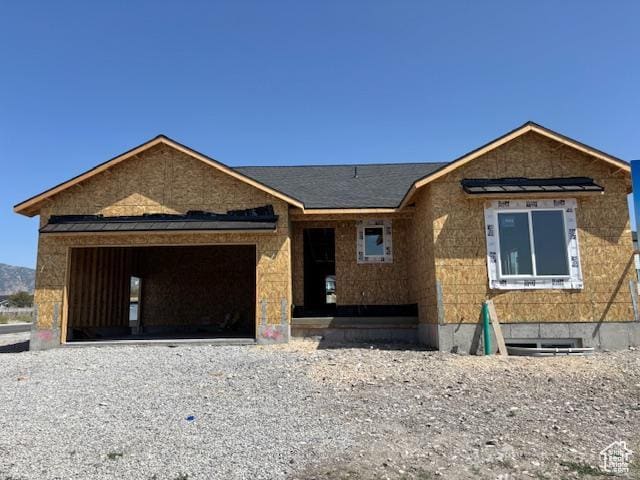 1436 N Baen Way Unit 242, Tooele, UT 84074 - property in mid-construction featuring an attached garage and gravel driveway