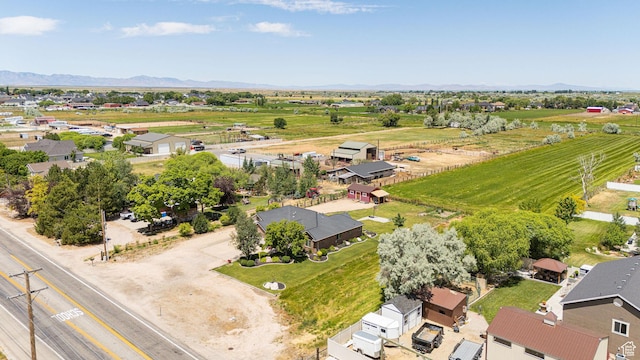3520 W 2600 N, Plain City, UT 84404 - aerial view of sparsely populated area with a mountainous background and nearby suburban area