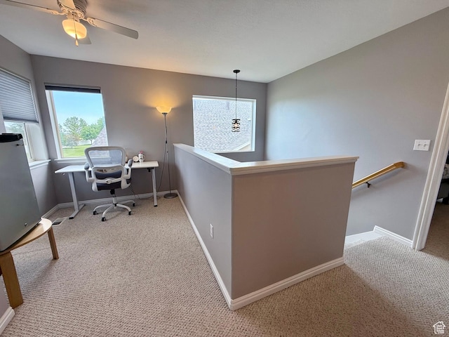 7089 S Brittany Town Dr, West Jordan, UT 84084 - carpeted office featuring baseboards