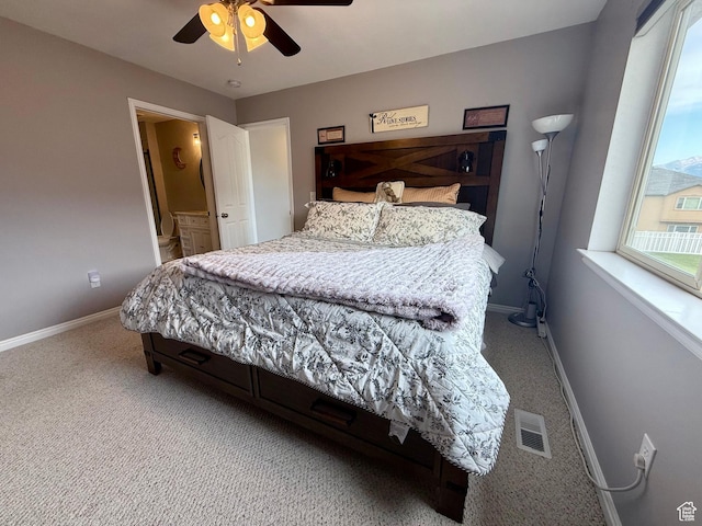 7089 S Brittany Town Dr, West Jordan, UT 84084 - bedroom featuring carpet floors and a ceiling fan