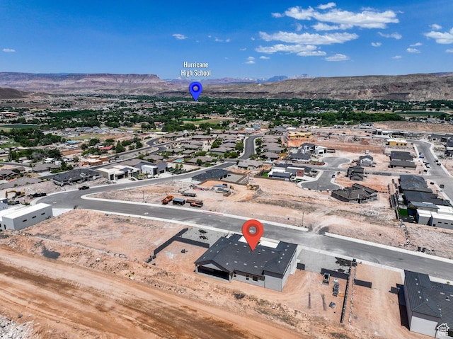 794 S 1690 W, Hurricane, UT 84737 - drone / aerial view of a mountainous background