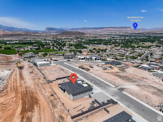 794 S 1690 W, Hurricane, UT 84737 - aerial view of a mountainous background