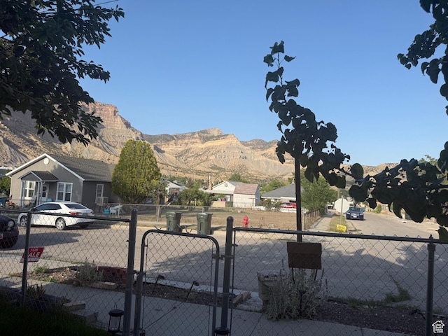 286 Duchesne St, Helper, UT 84526 - view of yard with a mountain view and a gate