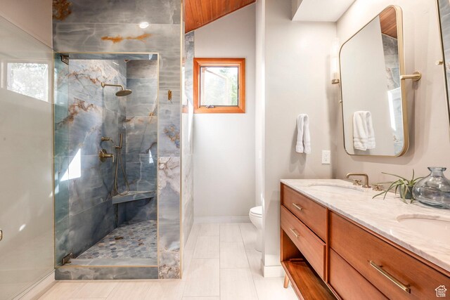 7560 Ridge Dr Unit 10, Park City, UT 84060 - full bath with double vanity and a walk in shower