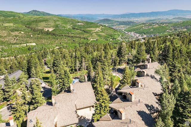 7560 Ridge Dr Unit 10, Park City, UT 84060 - drone / aerial view of mountains