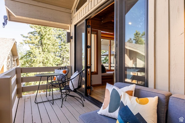 7560 Ridge Dr Unit 10, Park City, UT 84060 - view of wooden terrace