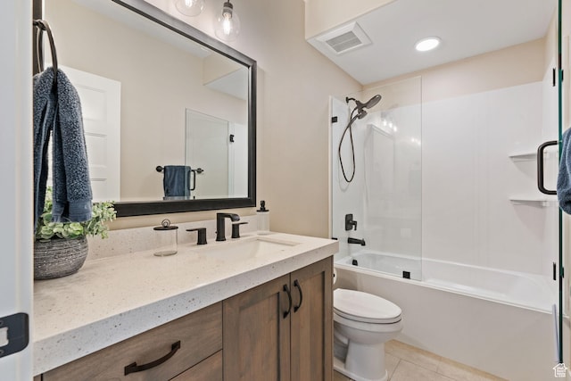 11422 N Vantage Ln Unit 69, Hideout, UT 84036 - bathroom featuring vanity, tile patterned floors, and tub / shower combination