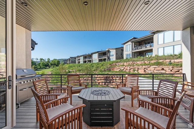 11422 N Vantage Ln Unit 69, Hideout, UT 84036 - balcony with an outdoor living space