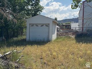 235 N 4th E, Manila, UT 84046 - view of detached garage