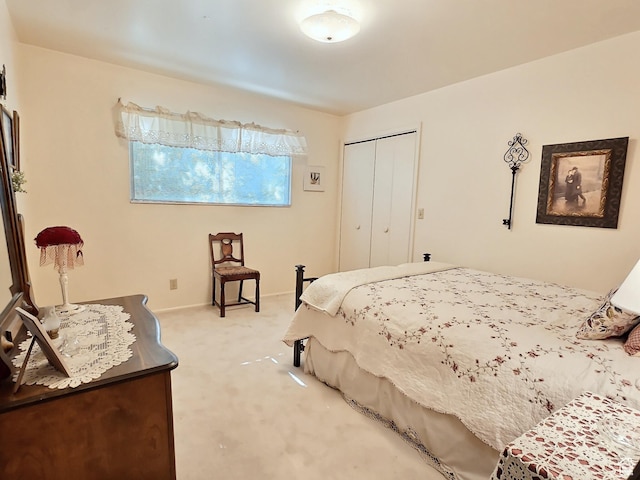 1425 W Main St, Vernal, UT 84078 - bedroom featuring light carpet and a closet
