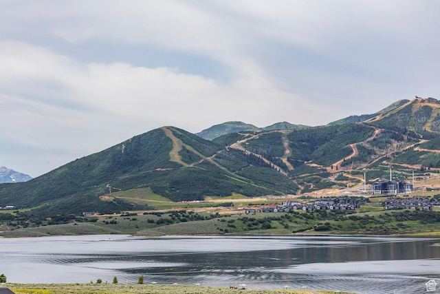 11795 N Star Gazer Cir, Hideout, UT 84036 - mountain view with a nearby body of water