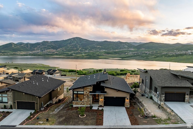 11795 N Star Gazer Cir, Hideout, UT 84036 - view of mountain backdrop featuring a large body of water