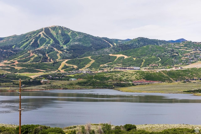 11795 N Star Gazer Cir, Hideout, UT 84036 - water view featuring mountains