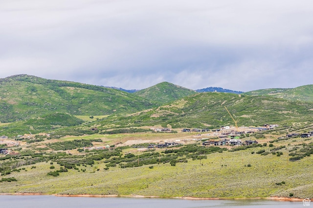 11795 N Star Gazer Cir, Hideout, UT 84036 - view of mountain backdrop featuring a large body of water