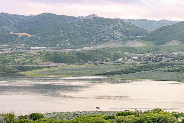 11795 N Star Gazer Cir, Hideout, UT 84036 - mountain view featuring a nearby body of water