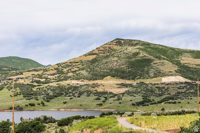 11795 N Star Gazer Cir, Hideout, UT 84036 - view of mountain background featuring a large body of water