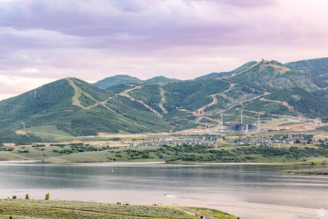 11795 N Star Gazer Cir, Hideout, UT 84036 - mountain view with a nearby body of water