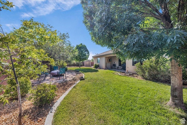 2644 E 3800 S, St George, UT 84790 - view of yard with a patio area